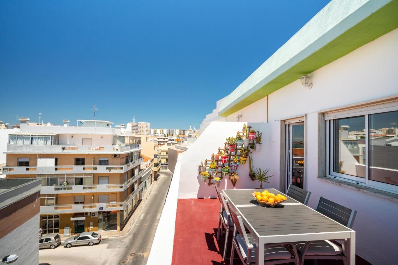 Dreamers Duplex With Seaview Distrito de Distrito de Faro Exterior foto